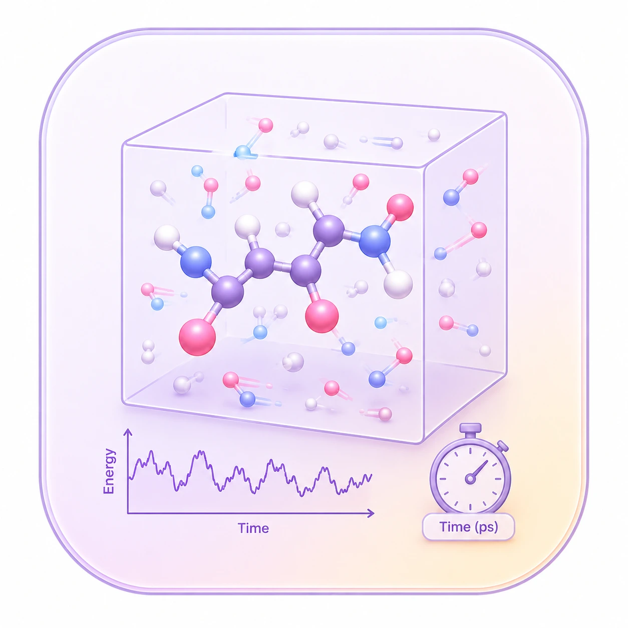 Molecular Dynamics Icon